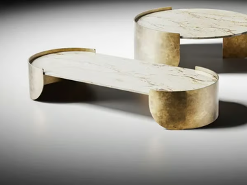 OSIRIS - Low ceramic coffee table by CASA +39 - view 2